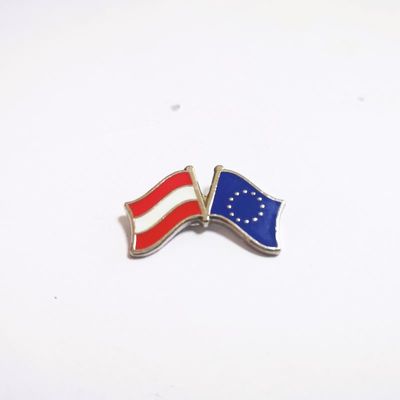 comprare Bandiera patriottica Pini di smalto con rivestimento epossidico e finitura in argento online manufacture