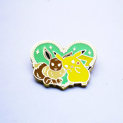 kaufen 1.5 Zoll Herz Custom Metall Cloisonne Pins mit Bronze Oberfläche und Laser-Back online manufacture