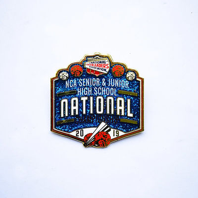 Beli Asosiasi Sekolah Disesuaikan Lapel Pins Die Casting Dengan Teks Back Embossed online manufacture
