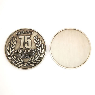 comprare Monete antiche in argento finite in maraton metallico con retro bianco online manufacture