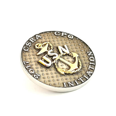 comprare USN Monete da collezione circolari in lega di zinco Monete metalliche d'argento con rivestimento a due toni online manufacture