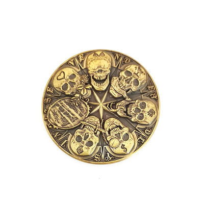 comprare Monete in metallo 3D colette in ottone antiche da collezione 7 peccati mortali online manufacture