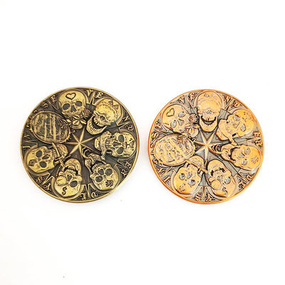comprar 1Monedas de aleación de zinc de.75 pulgadas con tema de los 7 pecados capitales online manufacture