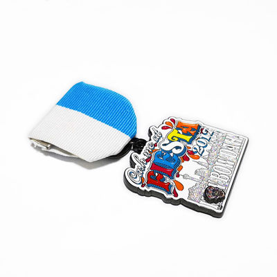 comprar Color brillante Insignias y medallas de aleación de zinc con acabado de níquel negro de 2 mm de grosor online manufacture