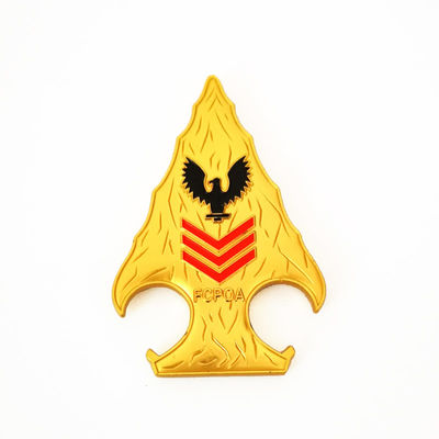 Buy Matte Gold Soft Enamel Bottle Opener Zinc Alloy Diecasting FCPOA Bottle Opener online manufacture