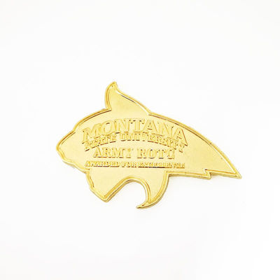 kaufen 3-Zoll-Gold-Finich-Zink-Legierung-Gewalt-Flaschenöffner für Fans der Montana State University online manufacture