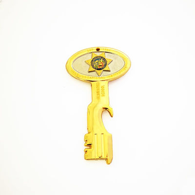 ซื้อ ซิงกอลอย Diecasting 3D Key Shape เปิดขวดด้วยทองและนิเคิล online manufacture