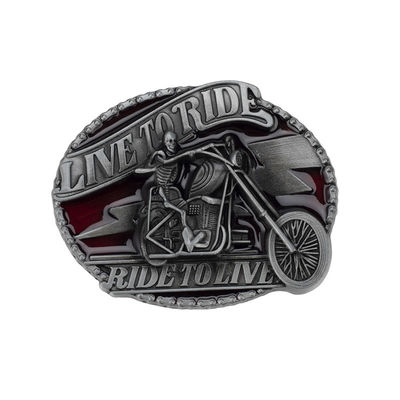 comprare Cintura di metallo concava 3D personalizzata, guinzaglio, argento antico rivestito con smalto traslucido online manufacture