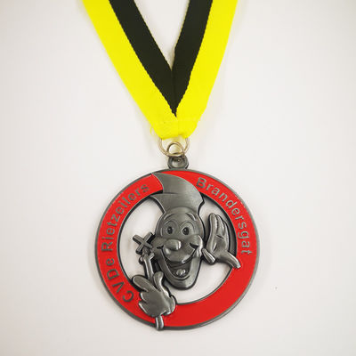 Buy Black Nickel Plating 3D Carnival Medal Customizable For German Carnival Celebration online manufacture
