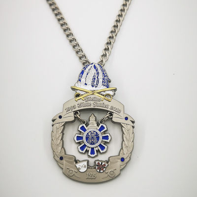 Mua Hai Tone Plating Carnival Celebration Medals Diecasting 3.5mm cho bữa tiệc trang phục sang trọng online manufacture