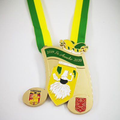 Buy Musical Notes Design Carnival Medal Soft Enamel Diecasted For German Carnival Events online manufacture