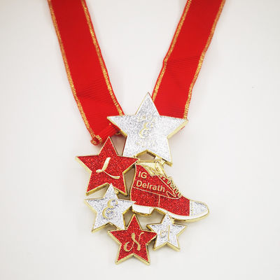 acheter Médaille de carnaval 2D plaquée en or Médaille en émail douce Médalles coulées sur mesure avec couleur étincelante online manufacture