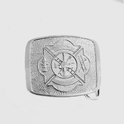 2.5 pulgadas cinturón de metal correa de aleación de zinc Die Casting Cuerpo de bomberos cinturón correa