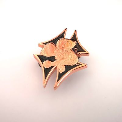 3D Rat Copper Finished Custom Soft Enamel Bicicleta Muestra de Lapel Pin